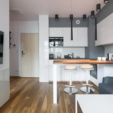Modern And Comfortable With A Bedroom Cracovia Esterno foto
